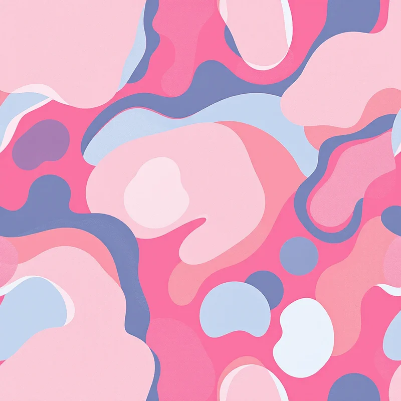 Seamless abstract colorfield pink pattern tile
